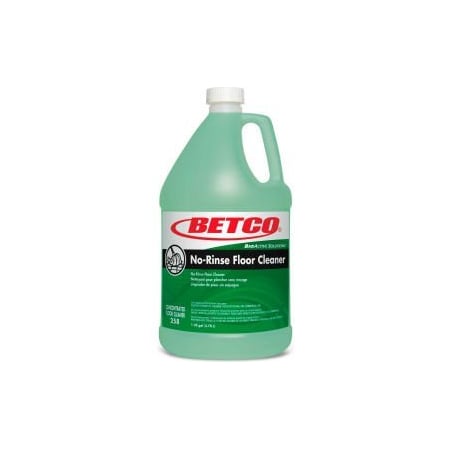 Betco Betco Bioactive Solutions 153; No-Rinse Floor Cleaner - 4/CS, Gallon - Rain Fresh, Green -2580400 2580400